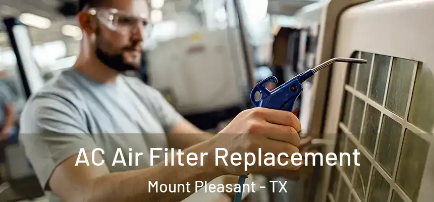 AC Air Filter Replacement Mount Pleasant - TX