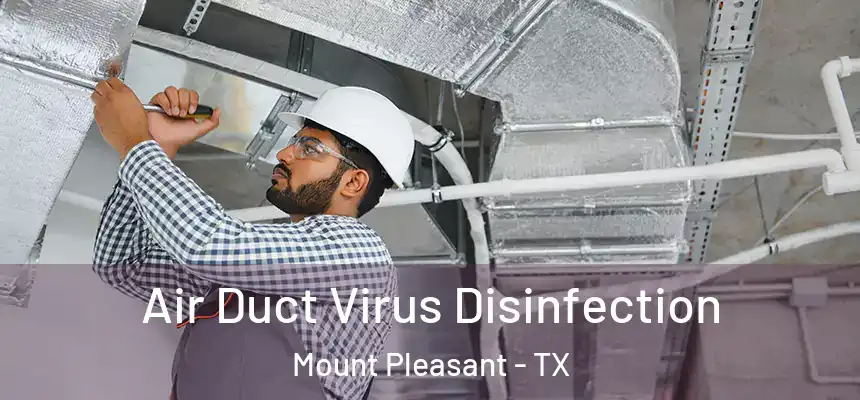  Air Duct Virus Disinfection Mount Pleasant - TX