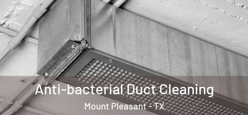  Anti-bacterial Duct Cleaning Mount Pleasant - TX