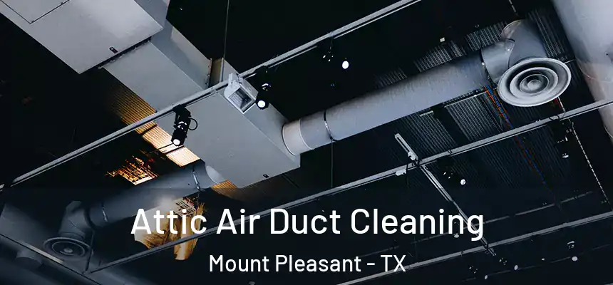  Attic Air Duct Cleaning Mount Pleasant - TX