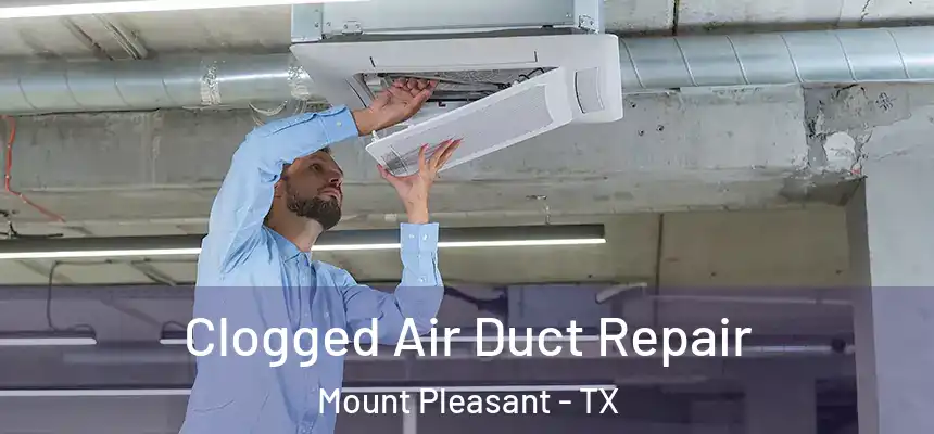  Clogged Air Duct Repair Mount Pleasant - TX