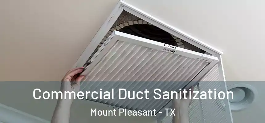  Commercial Duct Sanitization Mount Pleasant - TX